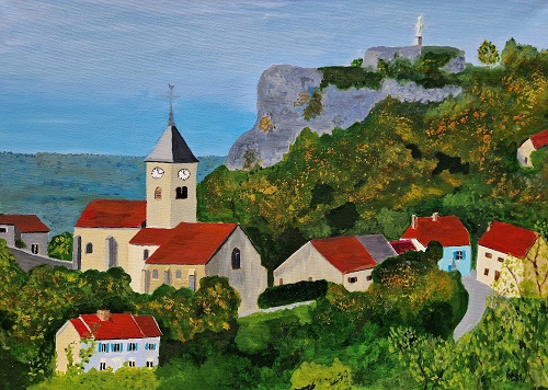 Appel aux artistes : dessinez le village de Saint-Laurent-la-Roche